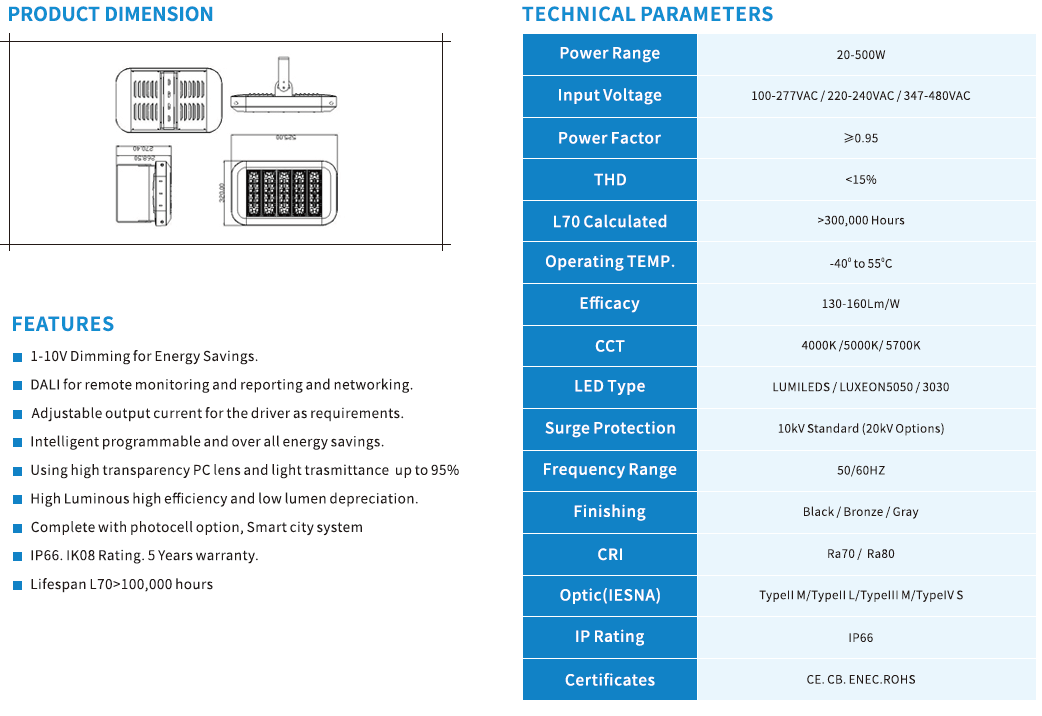 RF-801 LED Flood Light(图1)