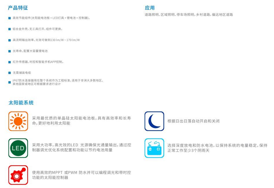 太阳能LED路灯Real-one太阳能系列(图1)